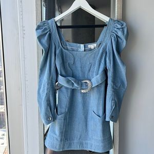 For Love & Lemons Josephine Mini Dress